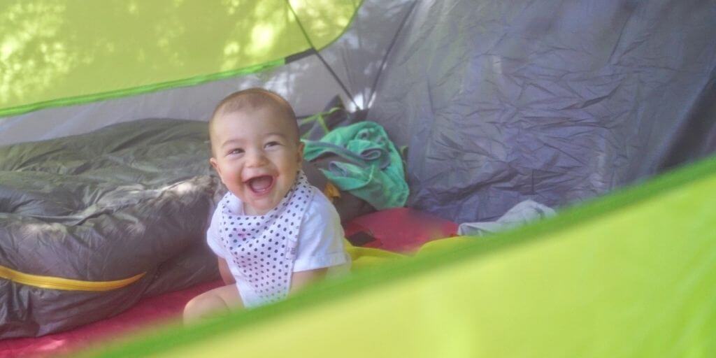 Things I love about... camping with baby