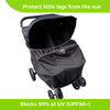 SnoozeShade Twin (0-6m) | Double pram/pushchair sun & sleep shade 